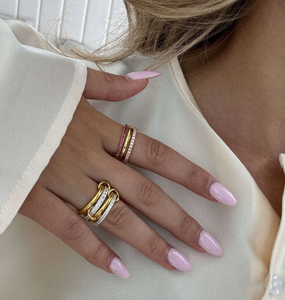 Rosé Allure Ring